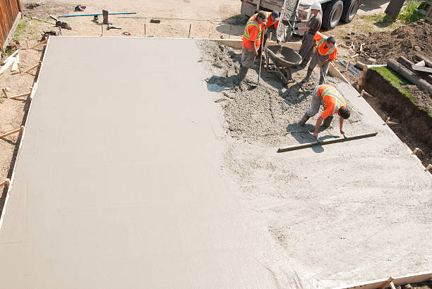Best Commercial Concrete Contractor  in Meadow Les, AK
